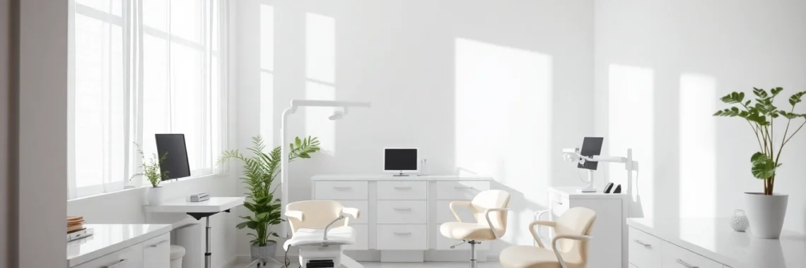 Showcasing a clean and professional space for Botox Behandlung, emphasizing tranquility and advanced treatment options.