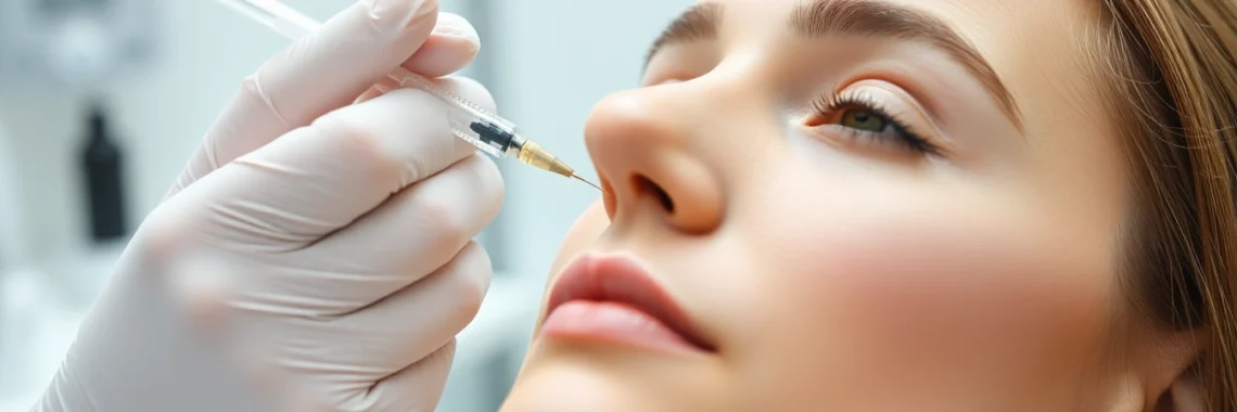 Botox Behandlung: Fachgerechte Injektion für glatte Haut und jugendliches Aussehen.