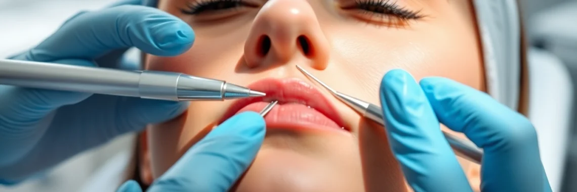 Experienced clinician performing Fadenlifting in Zürich to contour and rejuvenate facial skin, promoting natural results and skin health.