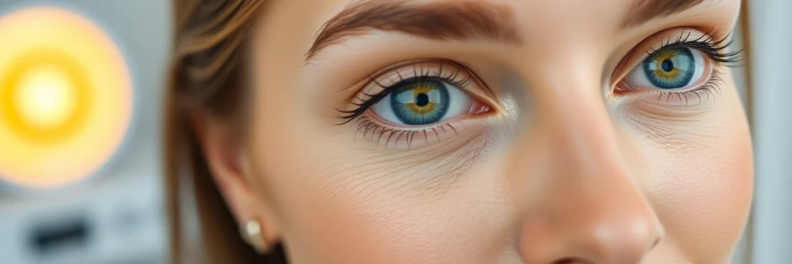 Bright, refreshed eyes after Oberlidstraffung Zürich showcasing natural results and youthful appearance.