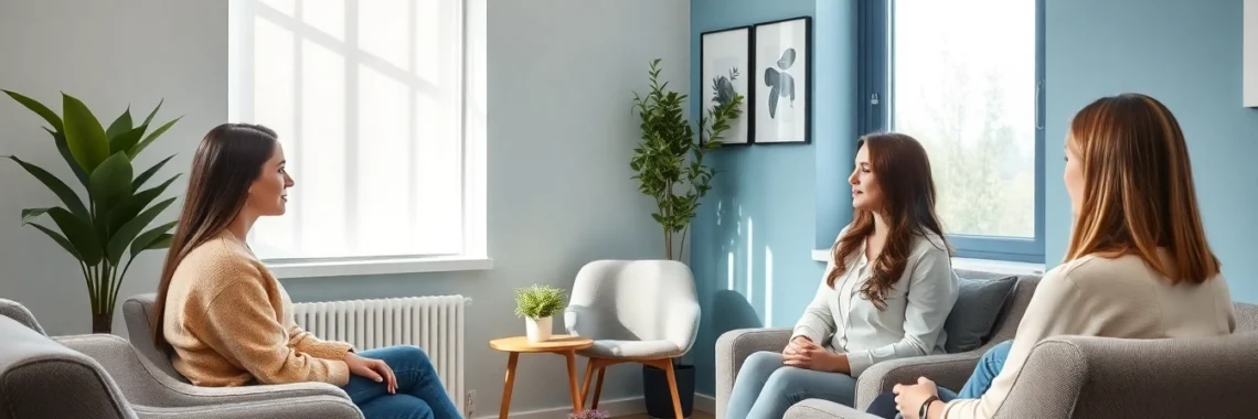 Psycholog Lublin offering compassionate therapy in a welcoming office, emphasizing support and professionalism for mental health.
