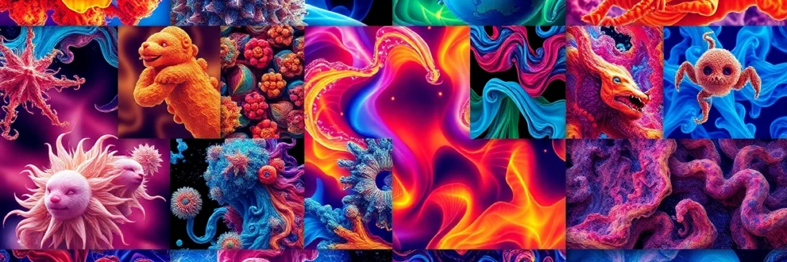 Unrestricted ai image generator in action creating detailed, vibrant visuals with customizable options for diverse styles and themes.