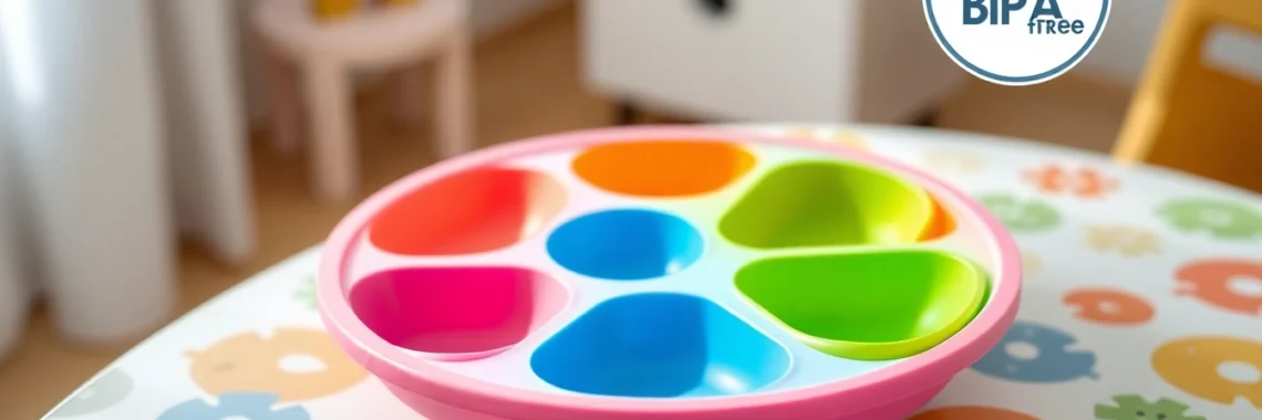Kids using a safe silicone baby set pappa silicone alimentare sicuro per bambini with colorful