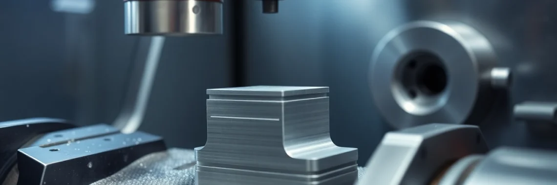 Toczenie CNC process showcasing precise metal shaping on high-tech lathe with aluminum materials