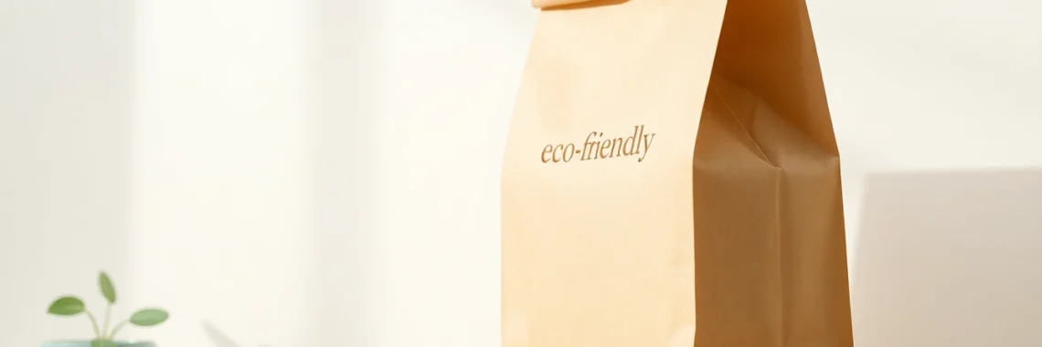 High-quality torba papierowa being folded by a worker, showcasing eco-friendly packaging