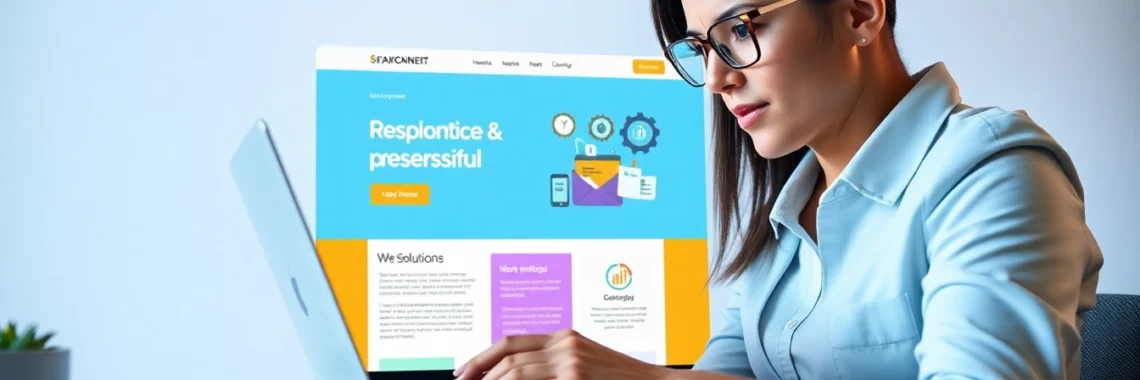 Build effective paginas web baratas with professional design and responsive layouts for small