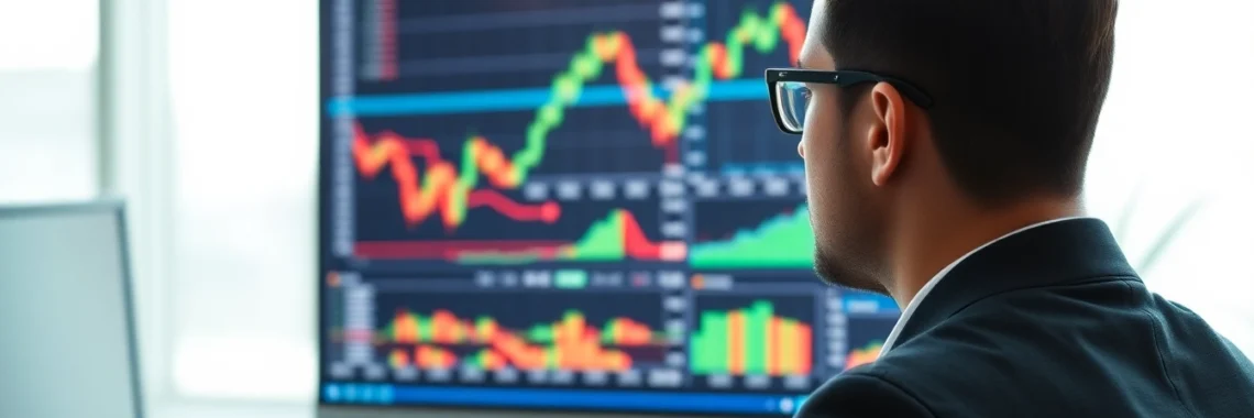 Trading view platform showcasing real-time market charts and analysis for active traders and